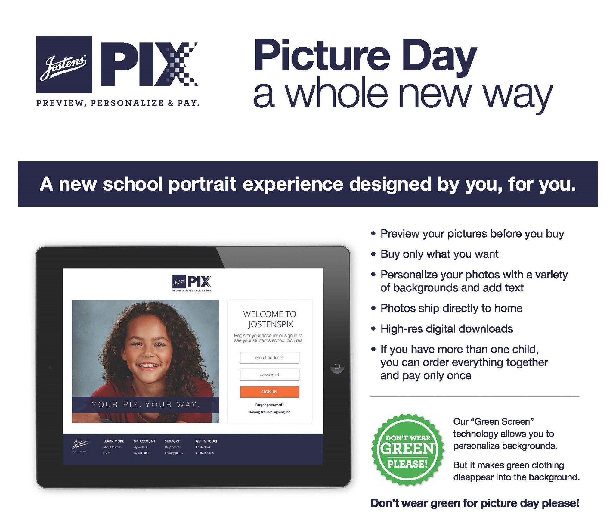 Jostens - Picture Day A Whole New Way